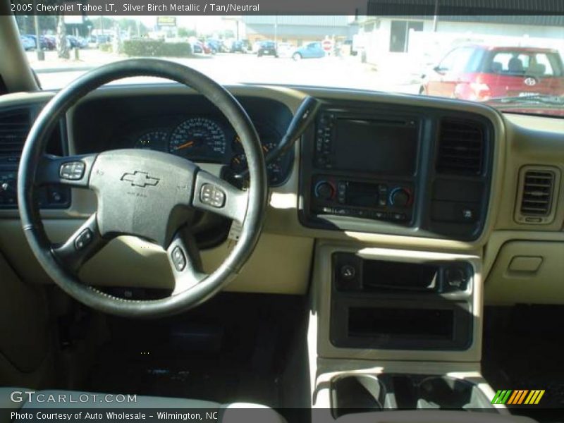 Silver Birch Metallic / Tan/Neutral 2005 Chevrolet Tahoe LT
