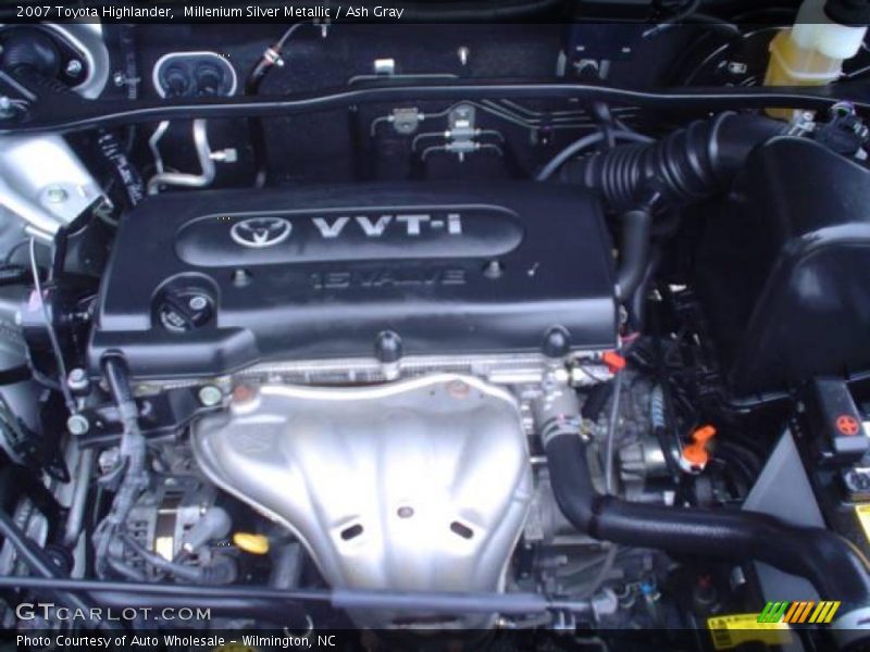 Millenium Silver Metallic / Ash Gray 2007 Toyota Highlander