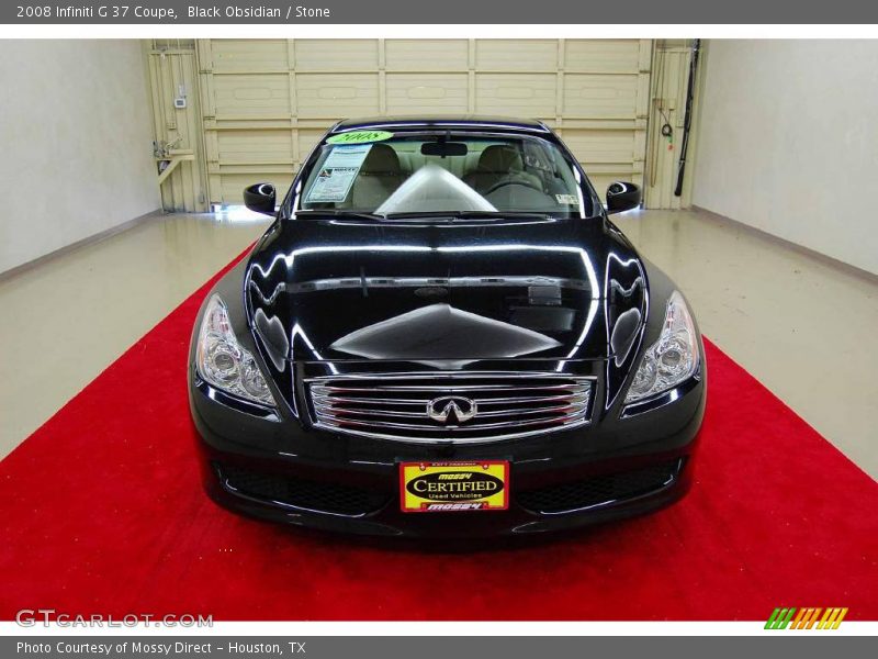 Black Obsidian / Stone 2008 Infiniti G 37 Coupe
