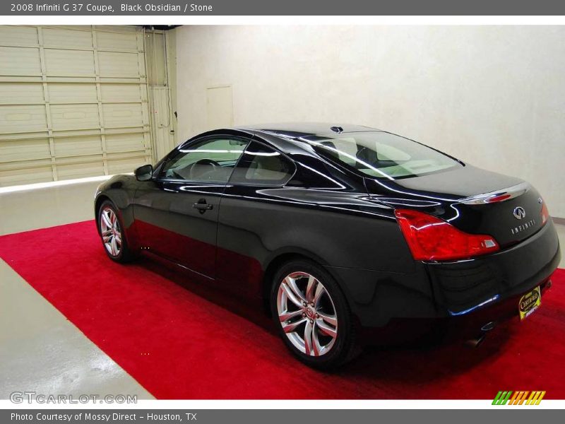 Black Obsidian / Stone 2008 Infiniti G 37 Coupe