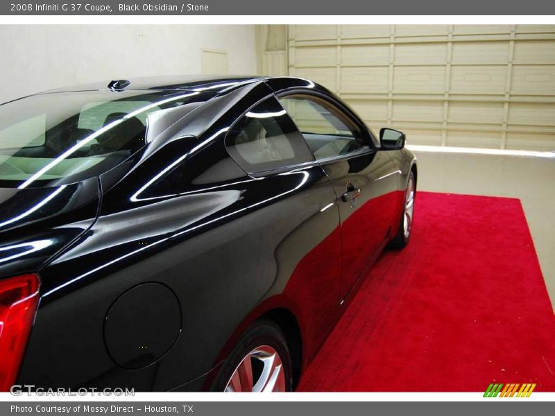 Black Obsidian / Stone 2008 Infiniti G 37 Coupe
