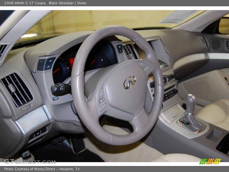 Black Obsidian / Stone 2008 Infiniti G 37 Coupe