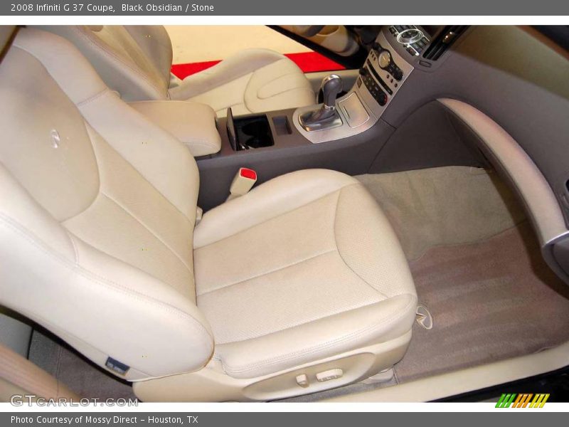 Black Obsidian / Stone 2008 Infiniti G 37 Coupe