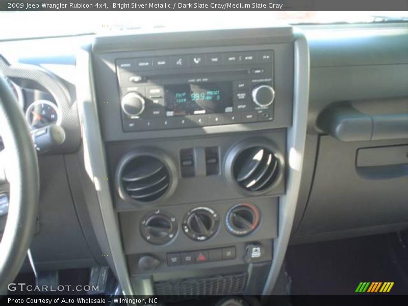 Bright Silver Metallic / Dark Slate Gray/Medium Slate Gray 2009 Jeep Wrangler Rubicon 4x4