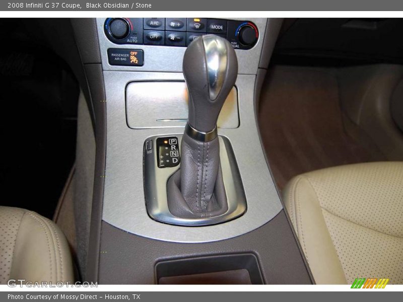 Black Obsidian / Stone 2008 Infiniti G 37 Coupe