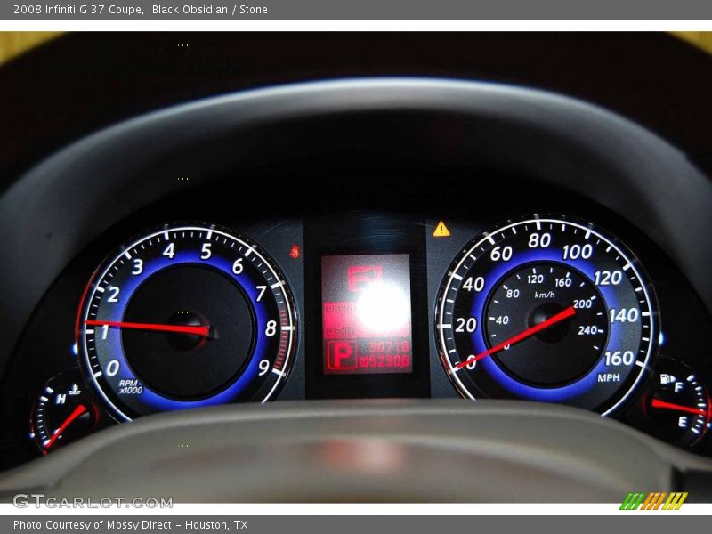 Black Obsidian / Stone 2008 Infiniti G 37 Coupe