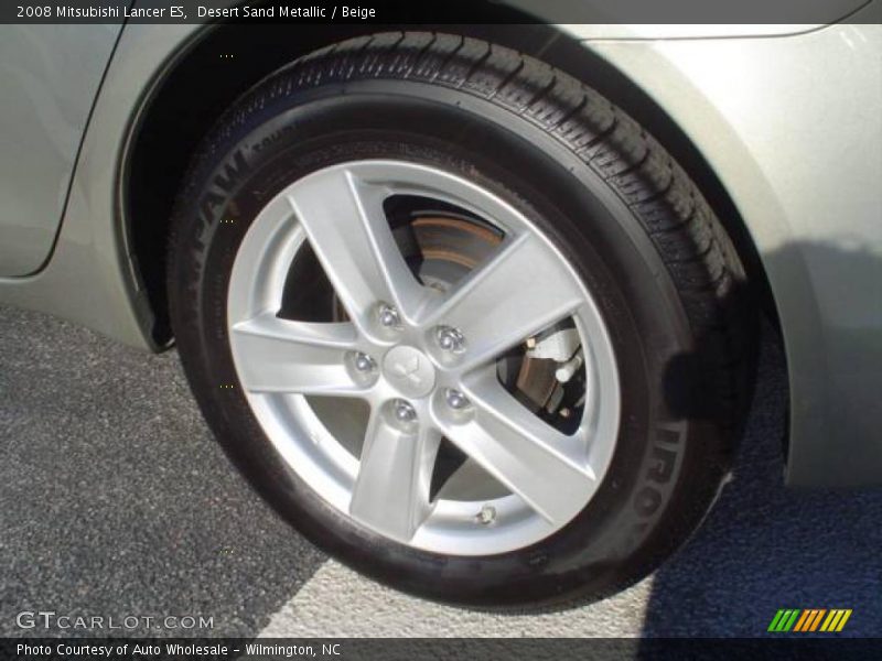 Desert Sand Metallic / Beige 2008 Mitsubishi Lancer ES