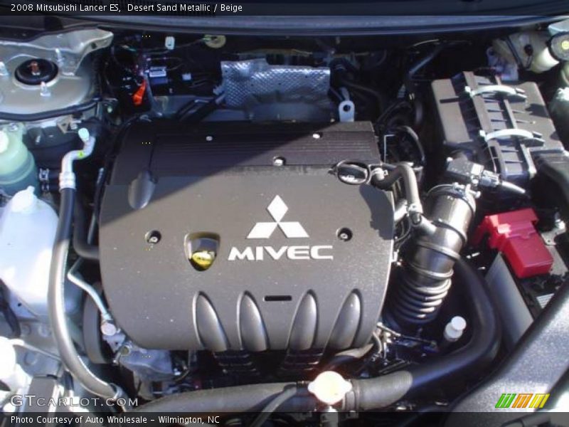 Desert Sand Metallic / Beige 2008 Mitsubishi Lancer ES
