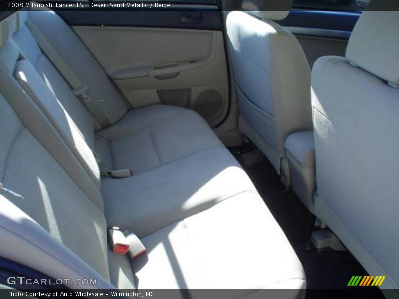 Desert Sand Metallic / Beige 2008 Mitsubishi Lancer ES