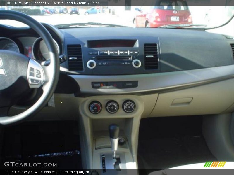Desert Sand Metallic / Beige 2008 Mitsubishi Lancer ES