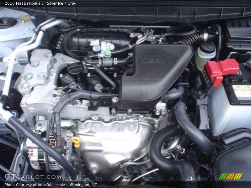 Silver Ice / Gray 2010 Nissan Rogue S