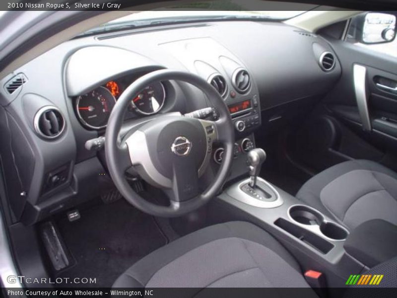 Silver Ice / Gray 2010 Nissan Rogue S