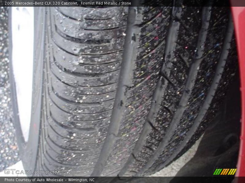 Firemist Red Metallic / Stone 2005 Mercedes-Benz CLK 320 Cabriolet