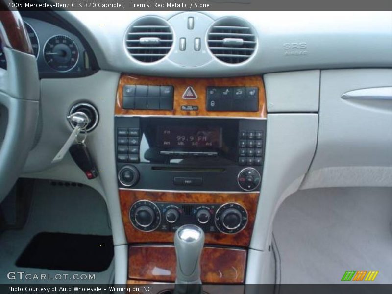 Firemist Red Metallic / Stone 2005 Mercedes-Benz CLK 320 Cabriolet
