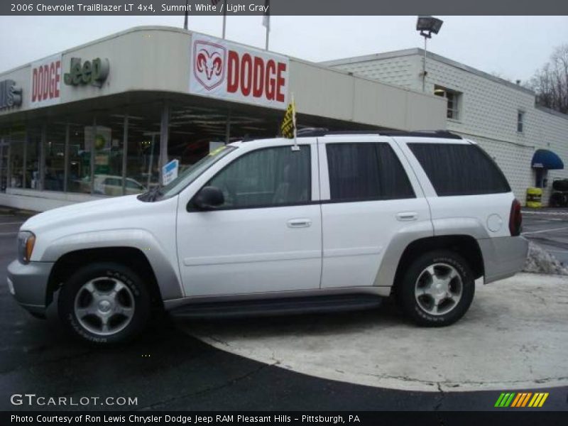 Summit White / Light Gray 2006 Chevrolet TrailBlazer LT 4x4