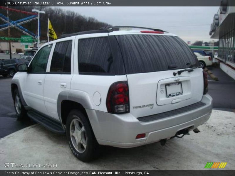 Summit White / Light Gray 2006 Chevrolet TrailBlazer LT 4x4
