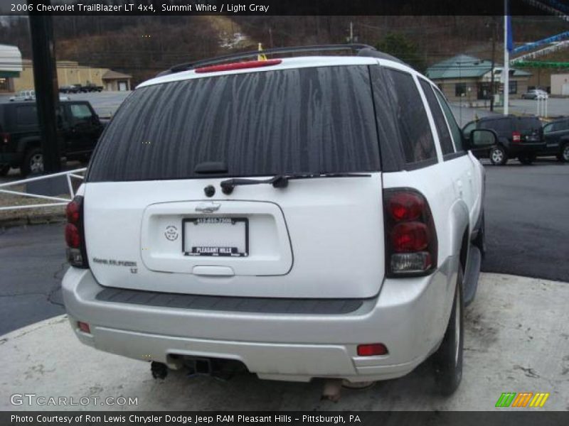 Summit White / Light Gray 2006 Chevrolet TrailBlazer LT 4x4