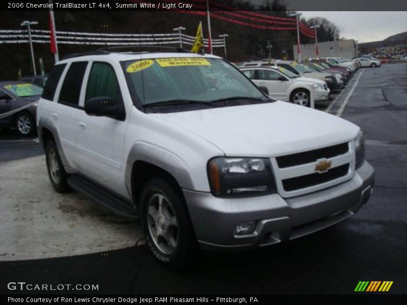 Summit White / Light Gray 2006 Chevrolet TrailBlazer LT 4x4