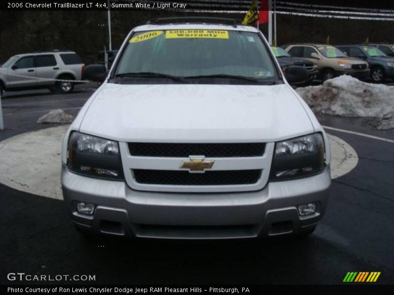Summit White / Light Gray 2006 Chevrolet TrailBlazer LT 4x4