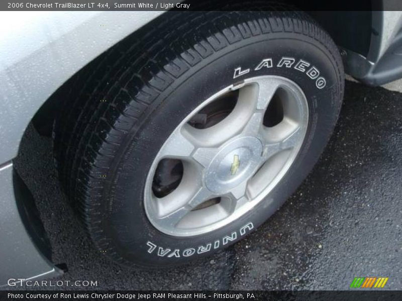 Summit White / Light Gray 2006 Chevrolet TrailBlazer LT 4x4