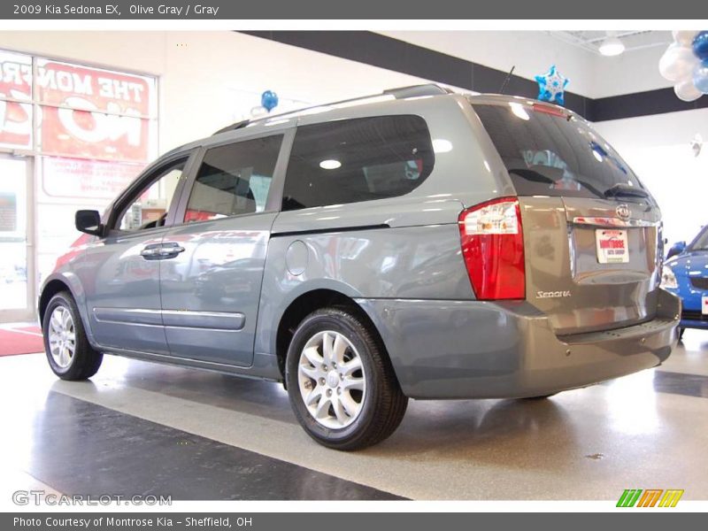 Olive Gray / Gray 2009 Kia Sedona EX