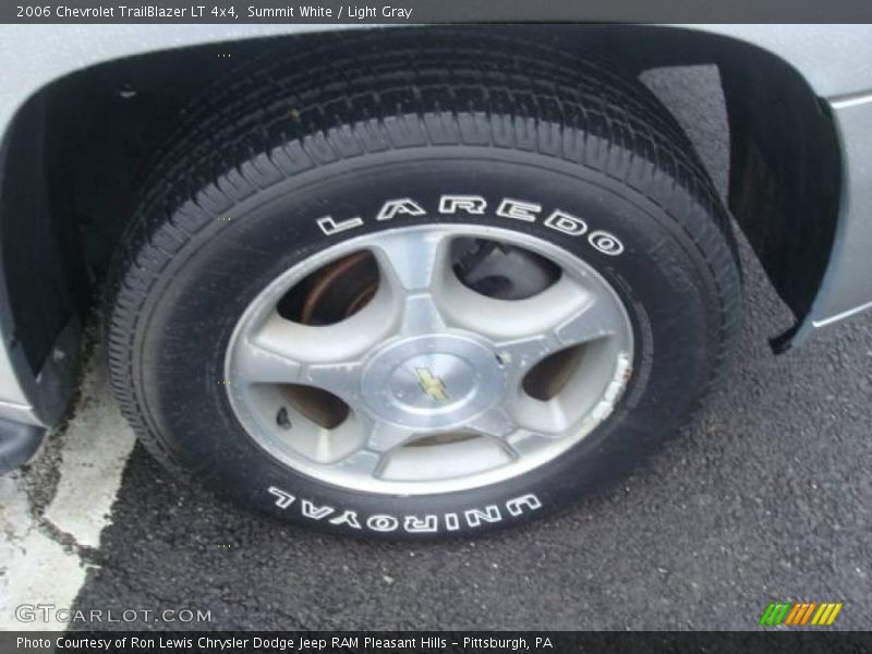 Summit White / Light Gray 2006 Chevrolet TrailBlazer LT 4x4