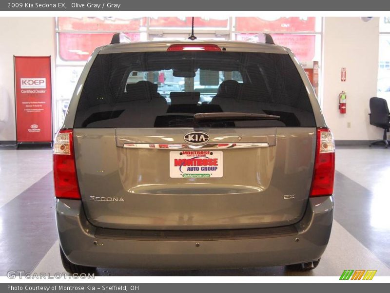 Olive Gray / Gray 2009 Kia Sedona EX