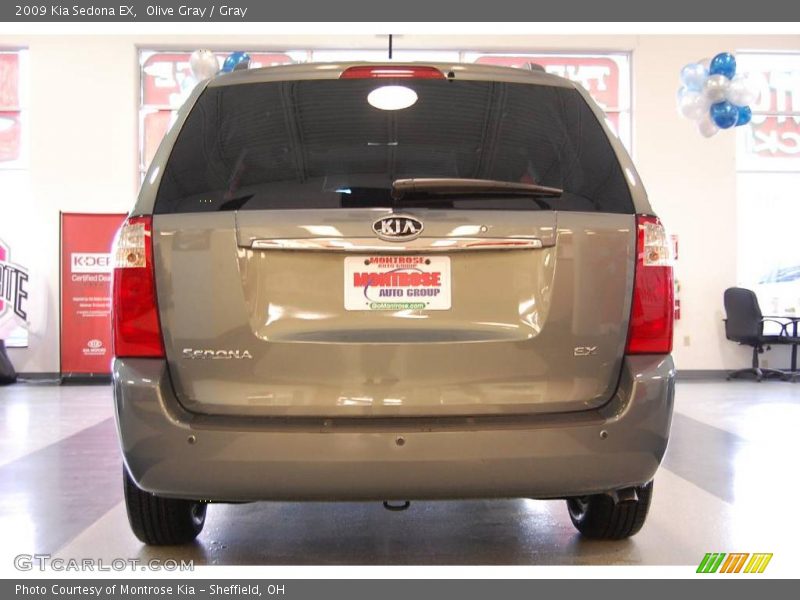 Olive Gray / Gray 2009 Kia Sedona EX