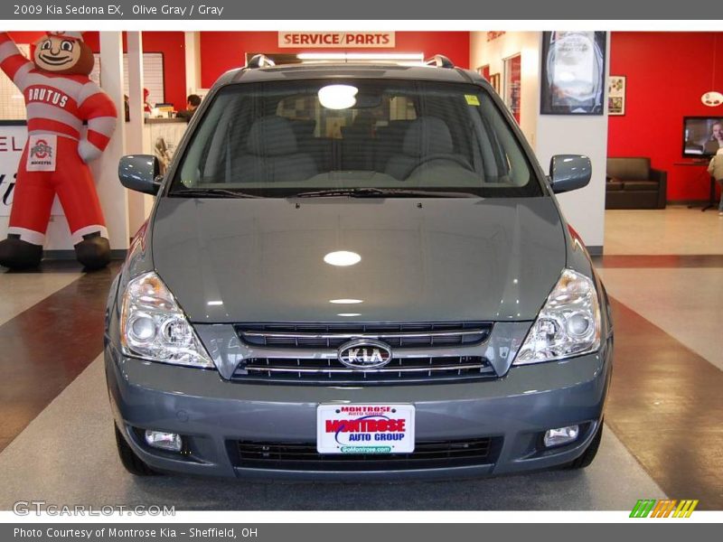 Olive Gray / Gray 2009 Kia Sedona EX