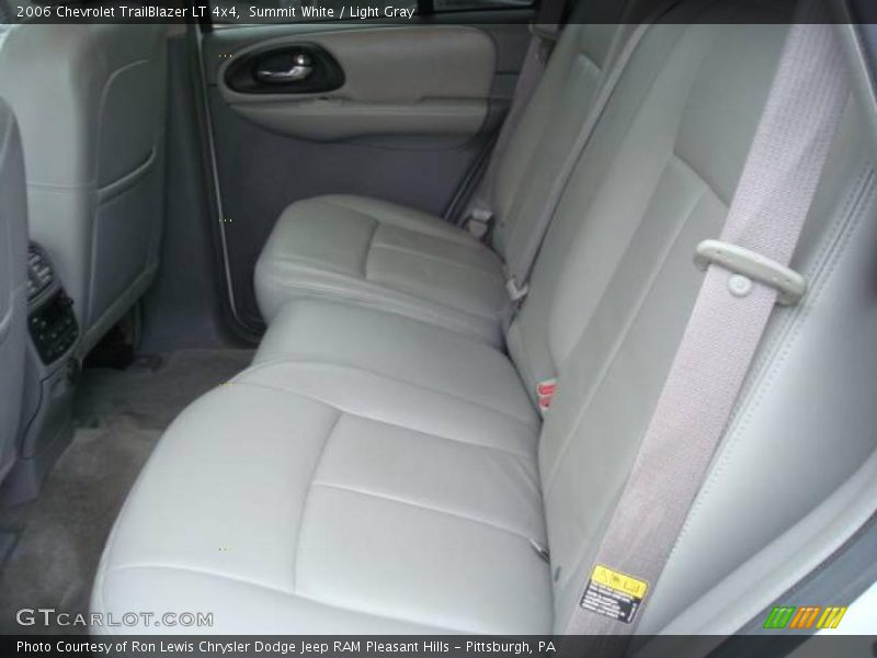 Summit White / Light Gray 2006 Chevrolet TrailBlazer LT 4x4