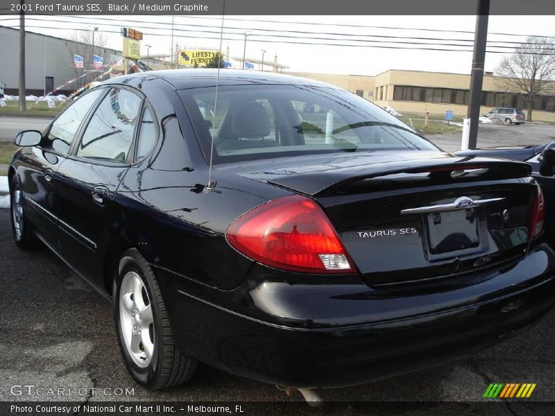 Black / Medium Graphite 2001 Ford Taurus SES
