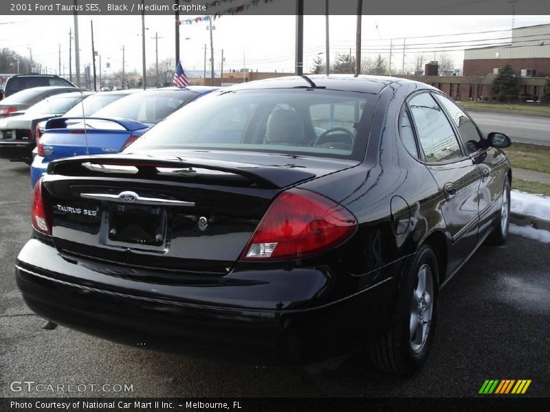 Black / Medium Graphite 2001 Ford Taurus SES