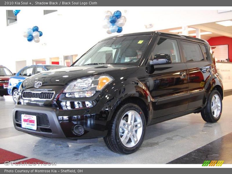 Shadow Black / Black Soul Logo Cloth 2010 Kia Soul +
