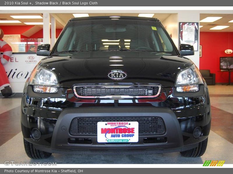 Shadow Black / Black Soul Logo Cloth 2010 Kia Soul +