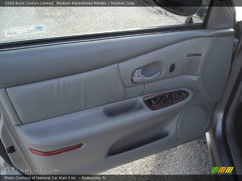 Medium Marblehead Metallic / Medium Gray 1998 Buick Century Limited