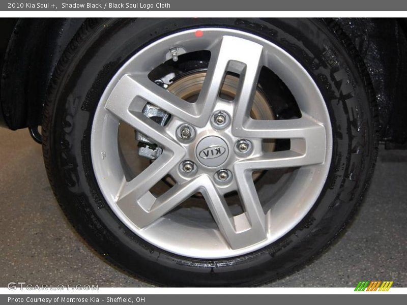 Shadow Black / Black Soul Logo Cloth 2010 Kia Soul +