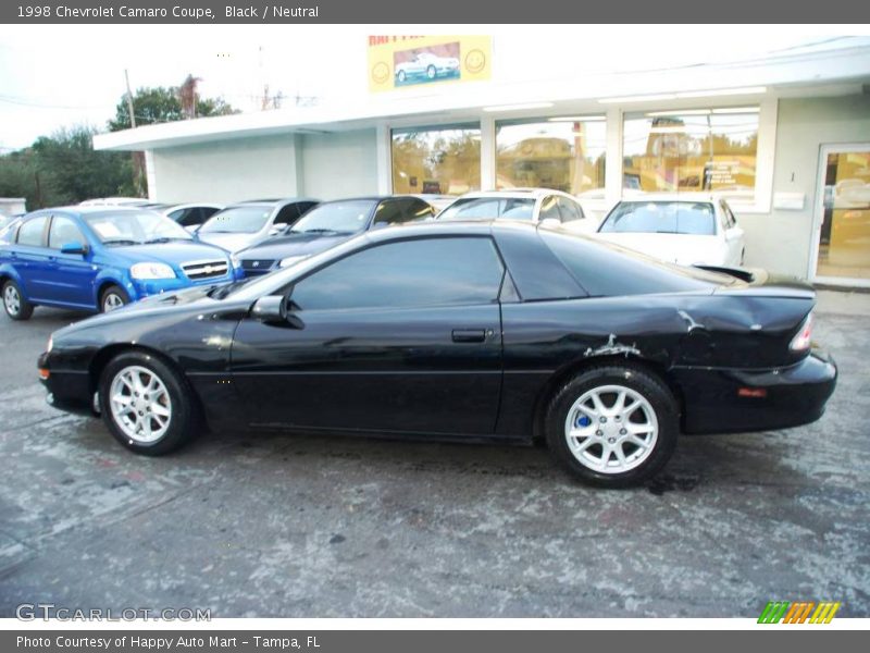Black / Neutral 1998 Chevrolet Camaro Coupe