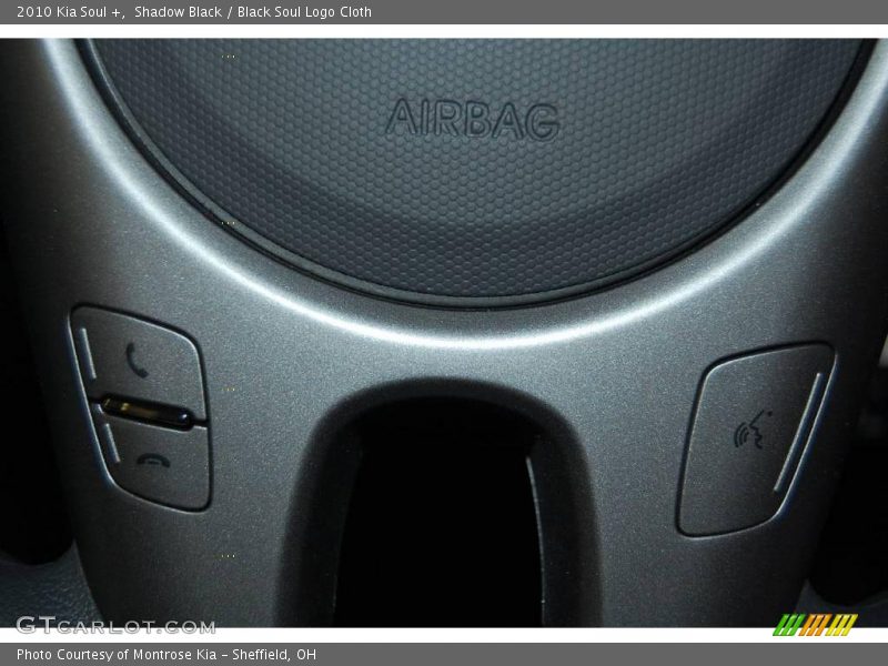 Shadow Black / Black Soul Logo Cloth 2010 Kia Soul +