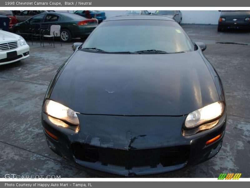 Black / Neutral 1998 Chevrolet Camaro Coupe