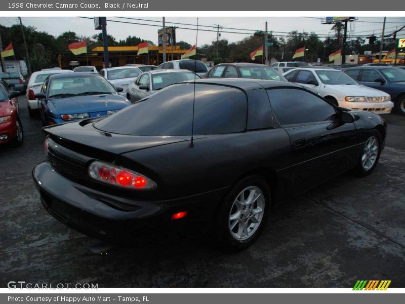 Black / Neutral 1998 Chevrolet Camaro Coupe