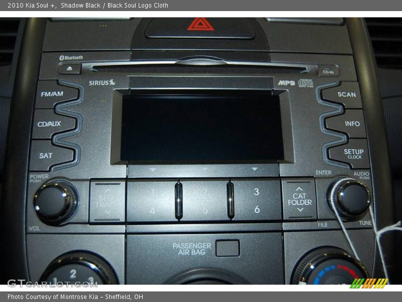 Shadow Black / Black Soul Logo Cloth 2010 Kia Soul +