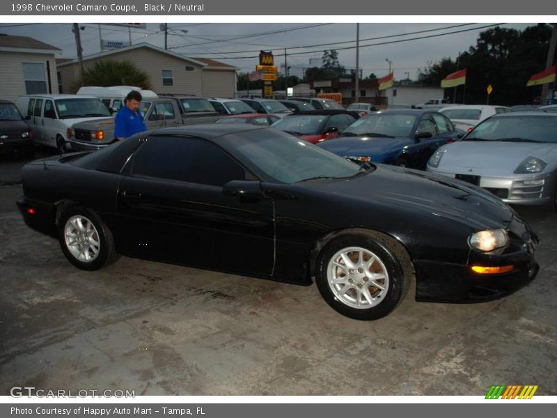Black / Neutral 1998 Chevrolet Camaro Coupe