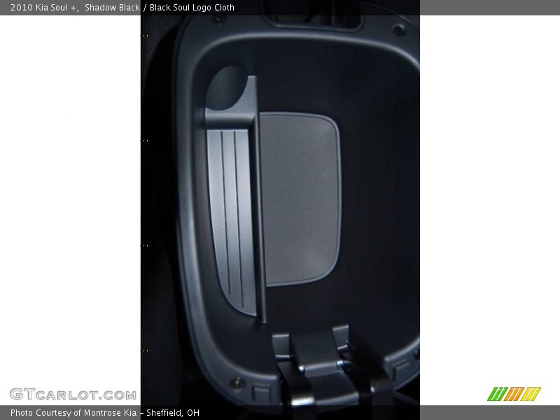 Shadow Black / Black Soul Logo Cloth 2010 Kia Soul +