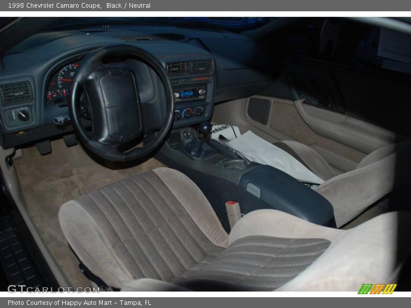 Black / Neutral 1998 Chevrolet Camaro Coupe