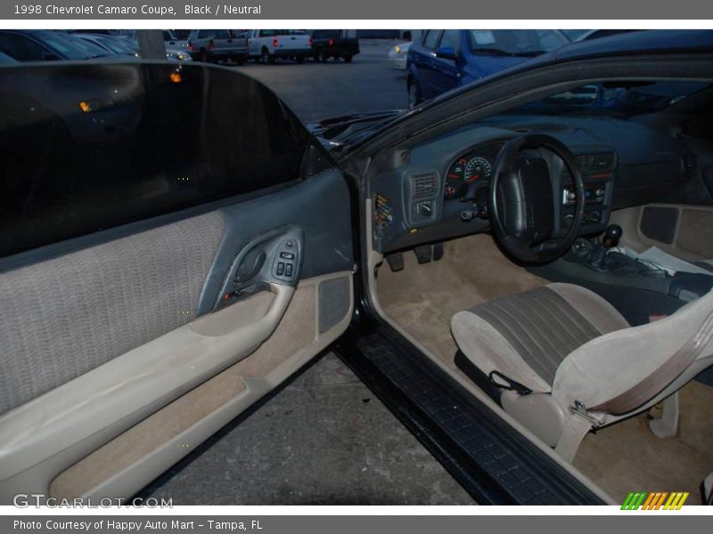 Black / Neutral 1998 Chevrolet Camaro Coupe