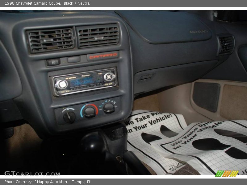Black / Neutral 1998 Chevrolet Camaro Coupe
