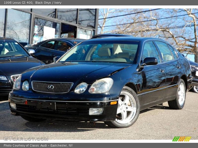 Black Onyx / Ivory 1998 Lexus GS 400
