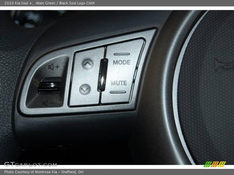 Alien Green / Black Soul Logo Cloth 2010 Kia Soul +