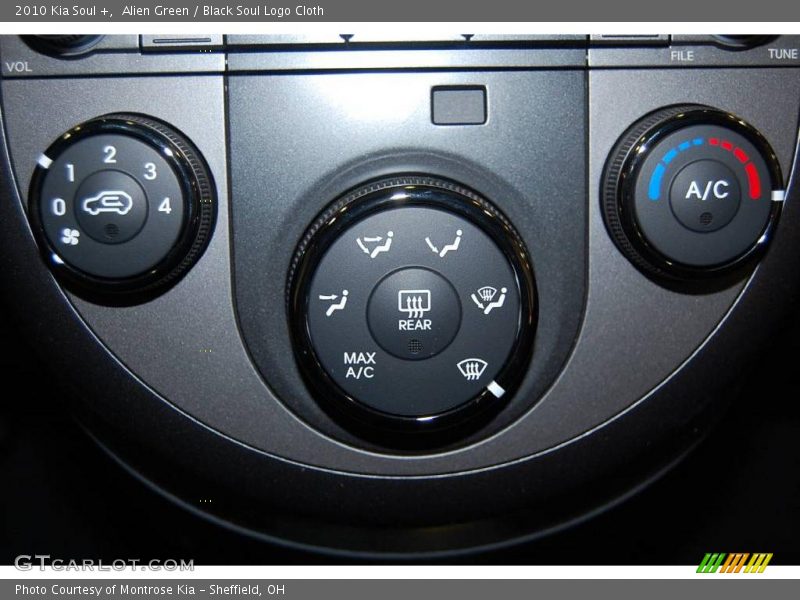 Alien Green / Black Soul Logo Cloth 2010 Kia Soul +