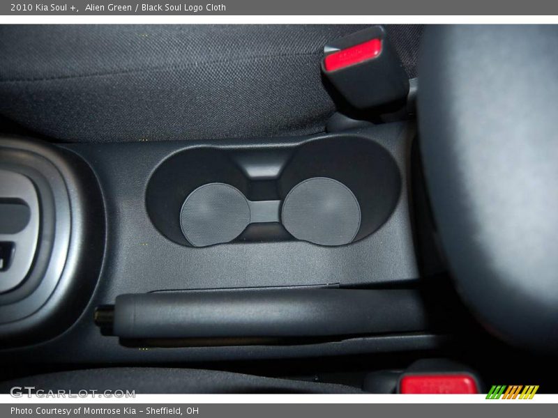 Alien Green / Black Soul Logo Cloth 2010 Kia Soul +